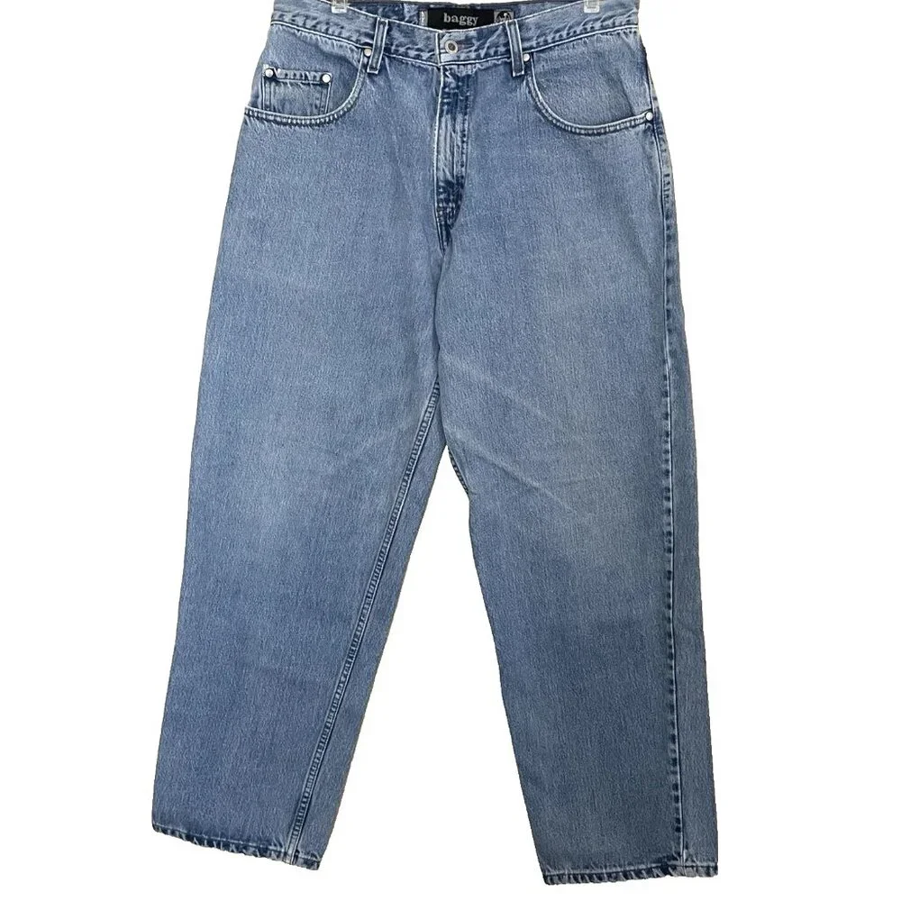 Levi's SilverTab Baggy Jeans Men's 34 x 32 (Actual 32x31) Y2K Vintage Skater